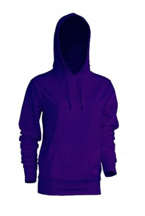 Bluza damska z kapturem JHK PURPLE r XXL