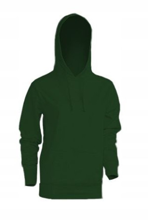 Bluza damska z kapturem JHK BOTTLE GREEN r XXL