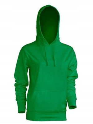 Bluza damska z kapturem JHK KELLY GREEN r XL