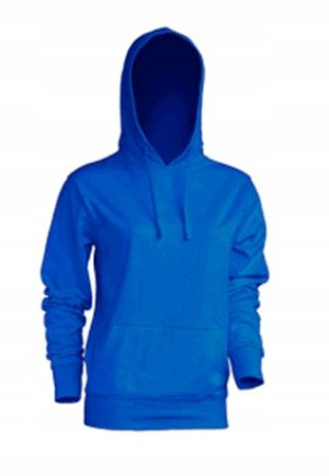 Bluza damska z kapturem JHK ROYAL BLUE r XL