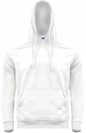 Bluza męska z kapturem JHK BIAŁA WHITE roz M
