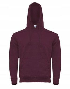 Bluza męska z kapturem JHK BURGUNDY roz XXL