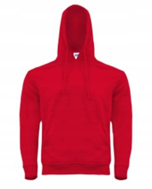 Bluza męska z kapturem JHK CZERWONA RED roz XXL