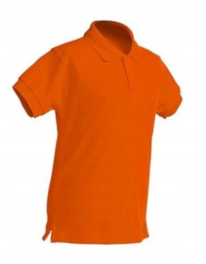 Koszulka dziecięca Polo JHK ORANGE roz 134cm