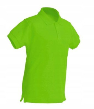 Koszulka dziecięca Polo JHK LIME roz 146cm