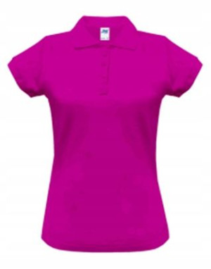 Koszulka damska Polo JHK FUCSIA roz L