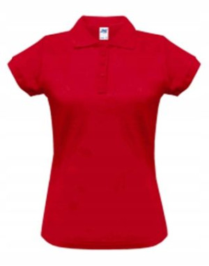Koszulka damska Polo JHK RED roz L