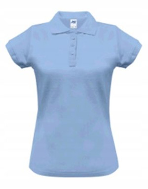 Koszulka damska Polo JHK SKY BLUE roz S