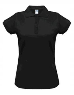 Koszulka damska Polo JHK CZARNA roz XXL