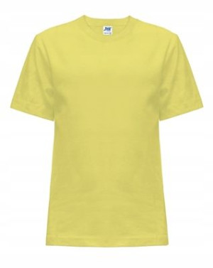 100% Bawełny Koszulka dziecięca JHK LIGHT YELLOW 9