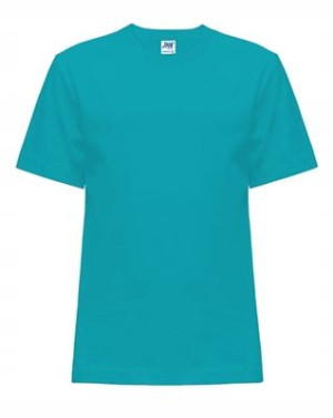 100% Bawełny Koszulka dziecięca JHK TURQUOISE 12L
