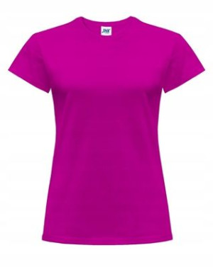 T-shirt Koszulka damska JHK 145 FUCSIA XXL