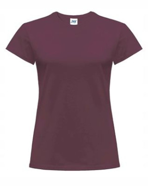 T-shirt Koszulka damska JHK 145 BURGUNDY XL