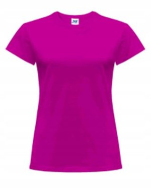 T-shirt Koszulka damska JHK Premium FUCSIA S