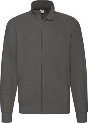 Cienka Bluza męska rozpinana Fruit GRAFIT XL