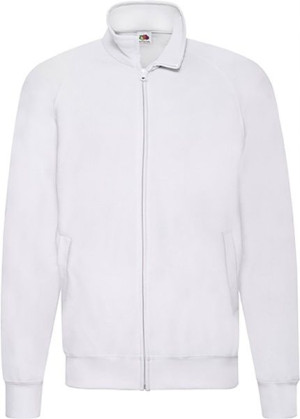 Cienka Bluza męska rozpinana Fruit BIAŁA S