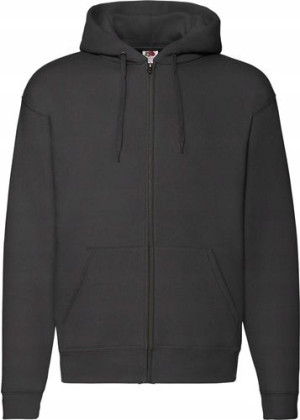 Bluza Premium Fruit rozpinana kaptur CZARNY S