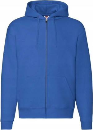 Bluza Premium Fruit rozpinana kaptur NIEBIESKA M