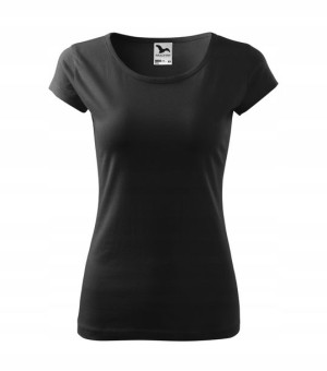 T-shirt Dopasowana Koszulka damska Fit CZARNA XL