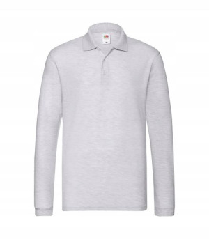 Koszulka Polo z długim rękawem Fruit GREY L
