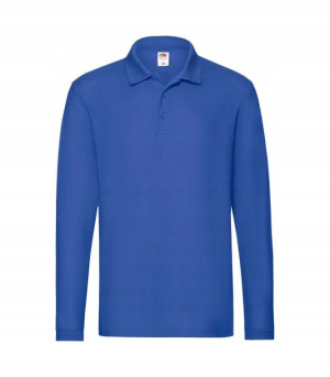 Koszulka Polo długi rękaw Fruit ROYAL BLUE S