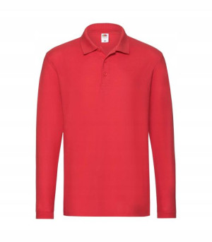 Koszulka Polo z długim rękawem Fruit RED r XL