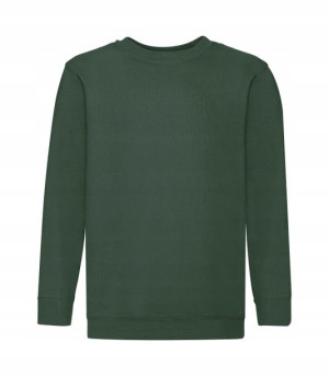 Dziecięca Bluza Fruit Sweter BOTTLE GREEN r 140