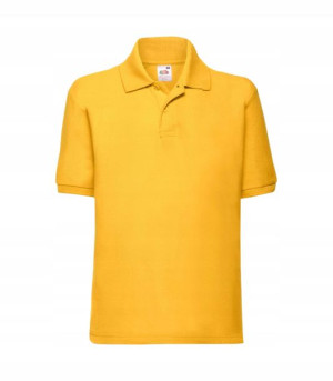 Dziecięca Koszulka Polo Fruit YELLOW r 116