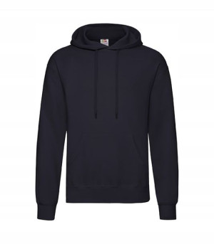 Gruba Bluza z kapturem kieszeniami DEEP NAVY XL