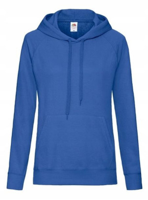 Lekka Bluza z kapturem kieszeniami ROYAL BLUE XXL