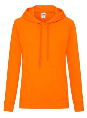 Lekka Bluza z kapturem i kieszeniami ORANGE r S
