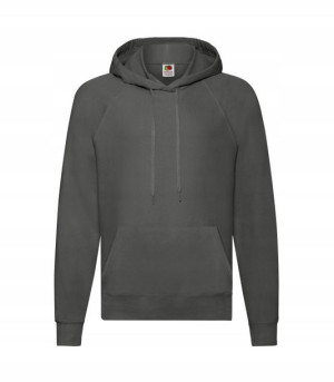 Lekka Bluza z kapturem i kieszeniami GRAPHITE r L