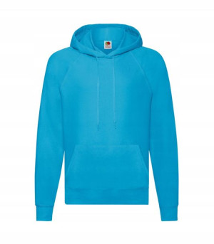 Lekka Bluza męska z kapturem AZURE BLUE XL