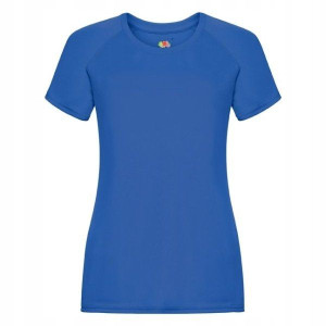 Koszulka sportowa poliester trening ROYAL BLUE XL