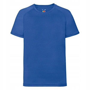 Koszulka dziecięca sportowa na WF ROYAL BLUE 116