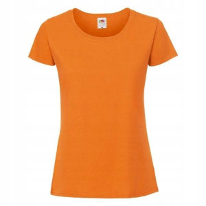 Miła w dotyku Koszulka T-shirt Fruit ORANGE r L