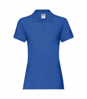 Damska koszulka Polo Fruit ROYAL BLUE r XL