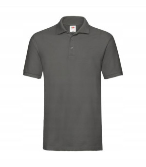 Męska Koszulka Polo Fruit GRAPHITE r XXL