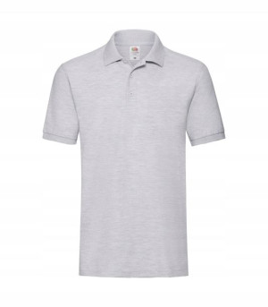 Męska Koszulka Polo Fruit HEATHER GREY r XL