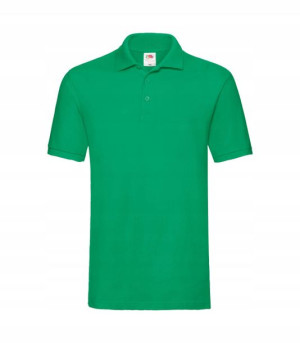 Męska Koszulka Polo Fruit KELLY GREEN r M
