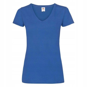 T-shirt Koszulka damska Fruit V-neck w serek r XL