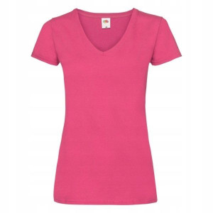 T-shirt Koszulka damska Fruit V-neck w serek r XXL