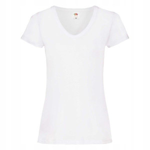 T-shirt Koszulka damska Fruit V-neck w serek r XS