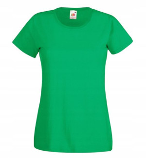 T-shirt Koszulka Lady-Fit Sofspun Fruit GREEN M