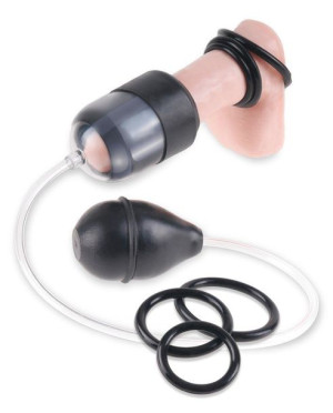 Masturbator Pompka Do Żołędzią + 3x Pierścień