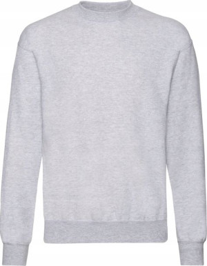 Bluza męska Set in sweat Fruit HEATHER GREY L