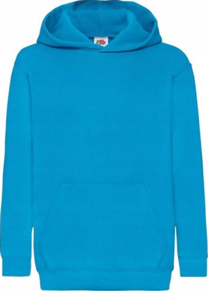 Bluza dziecięca z kapturem Classic Fruit AZURE 164