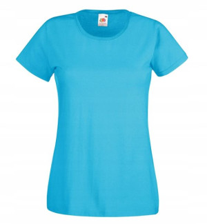 T-shirt Koszulka Lady-Fit Sofspun Fruit AZURE S
