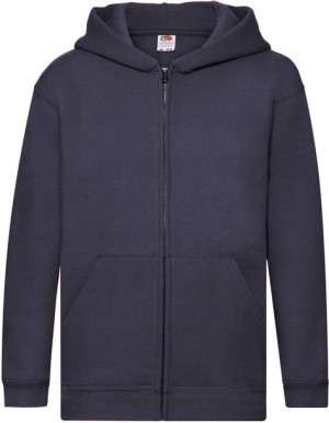 Bluza dziecięca rozpinana z kapturem Fruit NAVY128