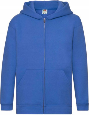 Bluza dziecięca rozpinana z kapturem Fruit BLUE164